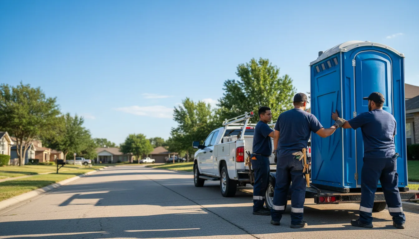 Portable Toilet Rental in Erwin, NC near me